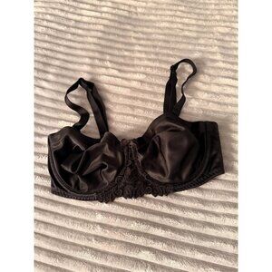 NEW Chantelle women's 34DD Black Hedona Seamless Strapless Underwire Bra 2035